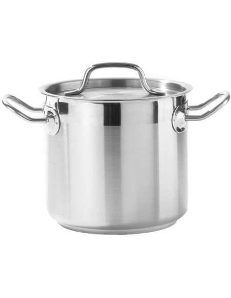 Professional Stew pan/Stock pot with Lid Stainless steel 20.1 litres | Stalwart DA-SE13225