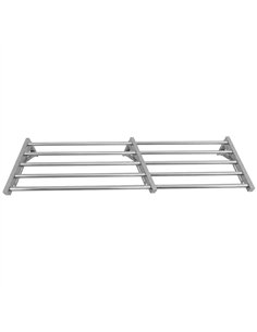 Commercial Foldable Stainless Steel Wall Mounted Rack Shelf 1600×400×230mm 5 Tube | Professional CS25TRW51640