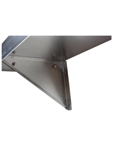 Professional Durable Wall Shelf Stainless steel 1400x350x250mm For Commercial Kitchens