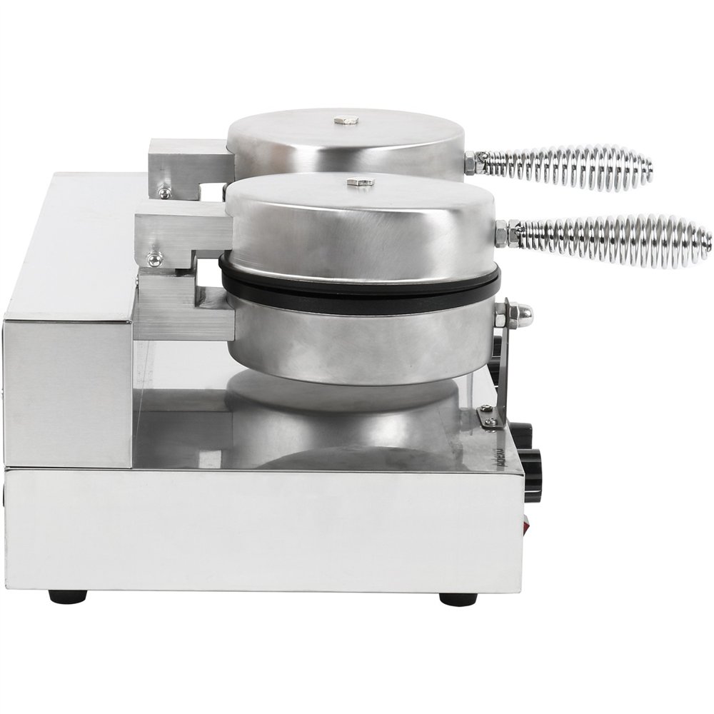 Professional Commercial Waffle Maker Double Round For Commercial Kitchens