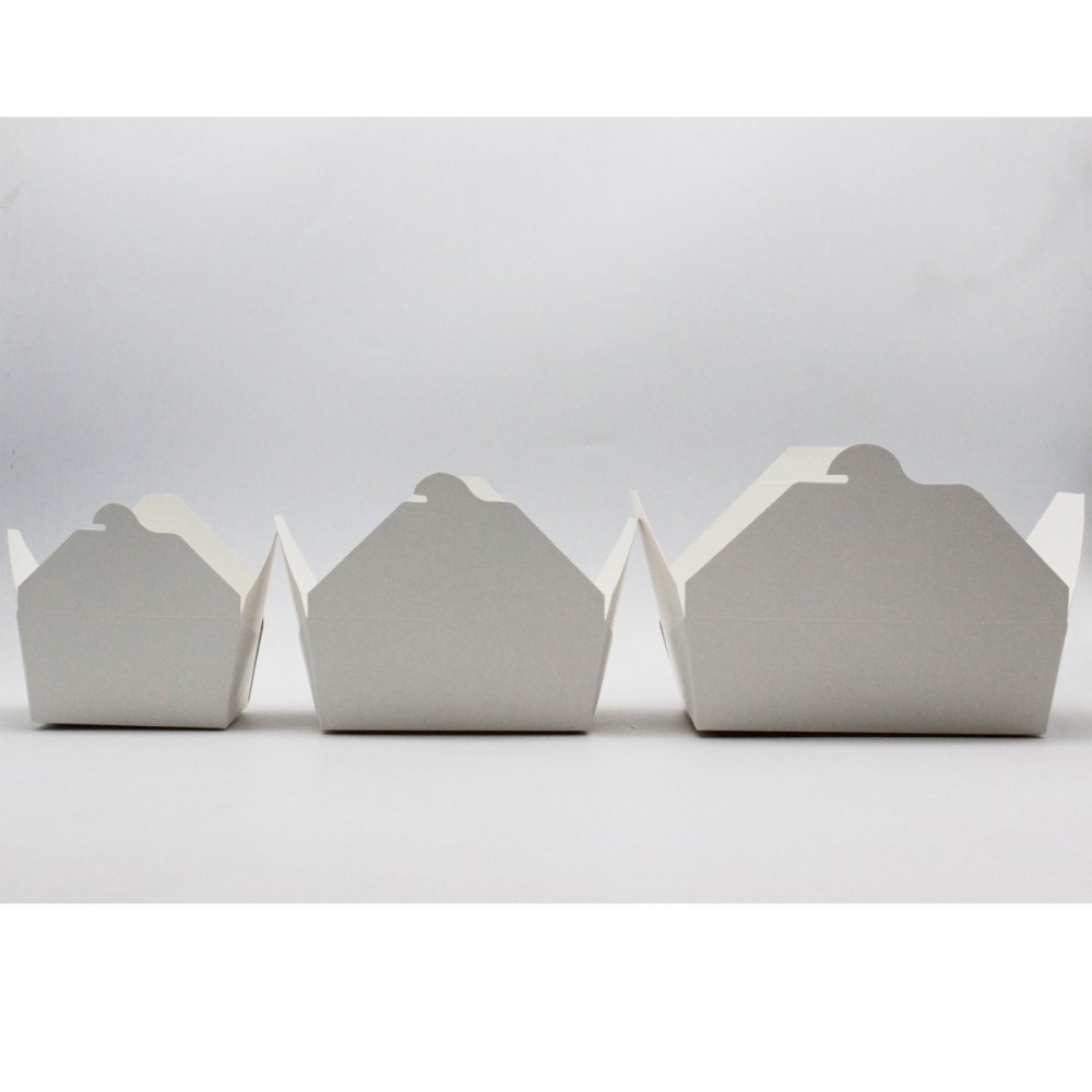 300pcs White Lunch Box 2000ml PE | Stalwart DA-WPLB2000