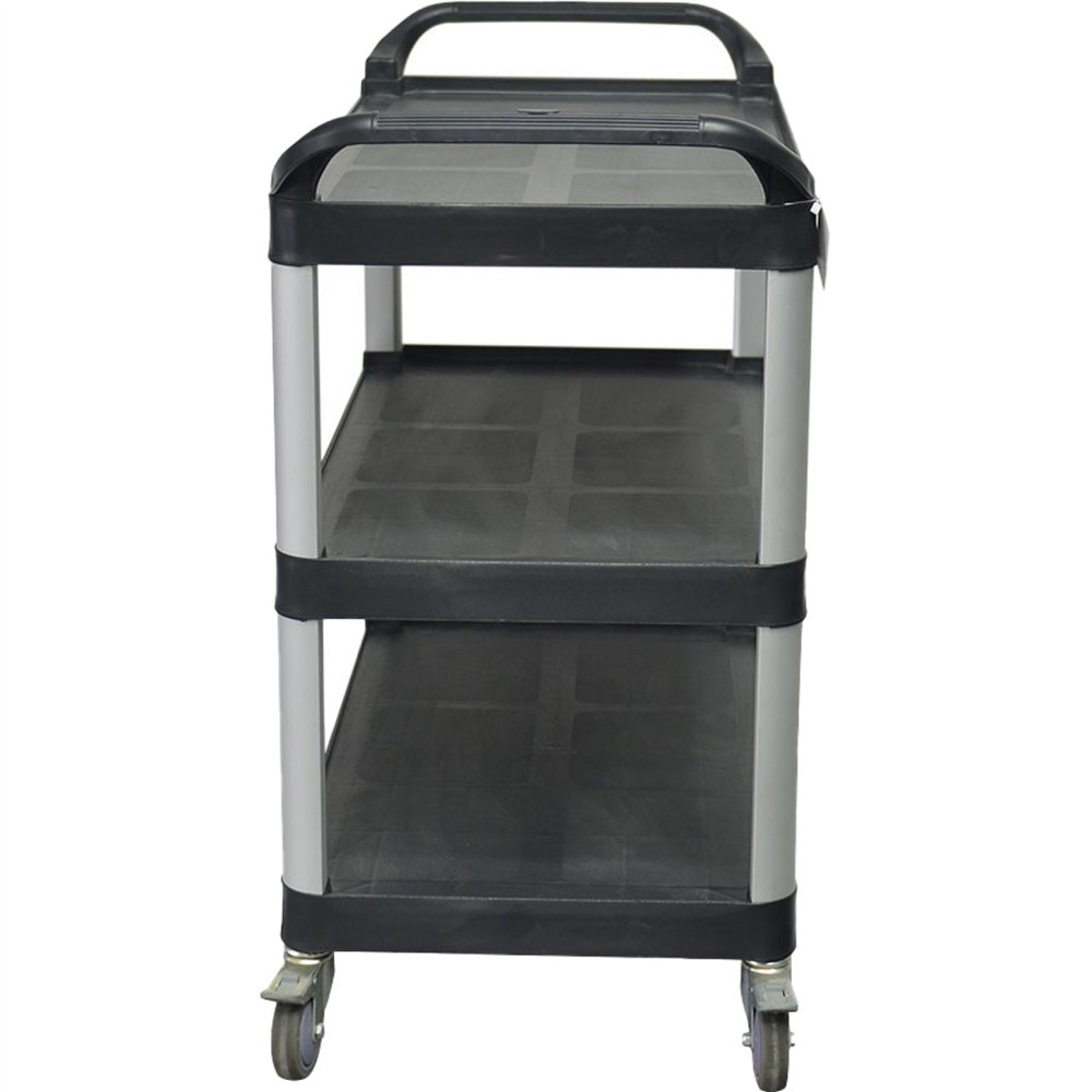 Professional 3-Tier Utility Trolley Cart 810x435x910mm for Commercial Kitchens