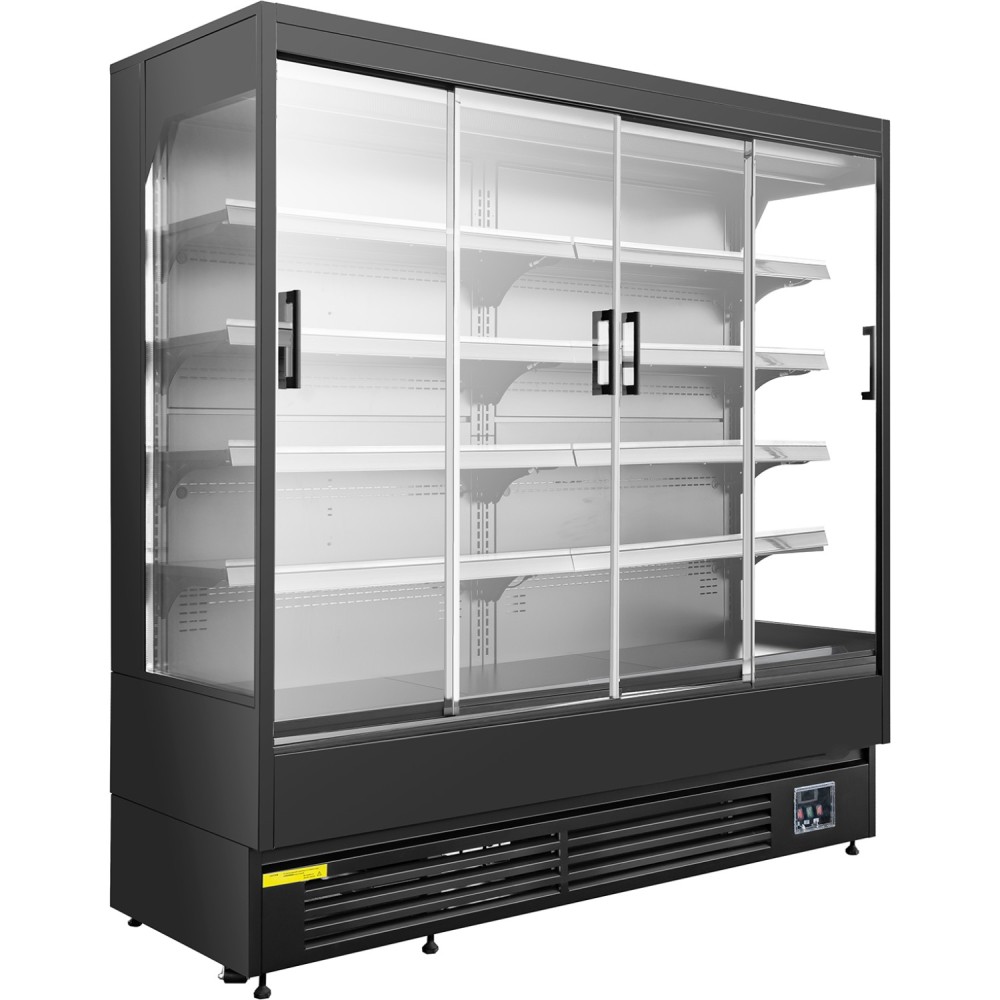 Professional Multi Deck Commercial Display Refrigerator 1940x700x2000mm for Busy Kitchens