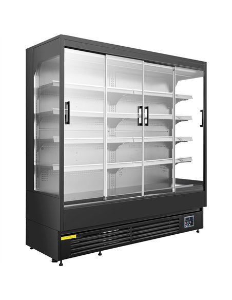 Professional Multi Deck Commercial Display Refrigerator 1940x700x2000mm for Busy Kitchens
