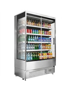 Professional Multi Deck Display Refrigerator 1320x700x2000mm for Commercial Kitchens