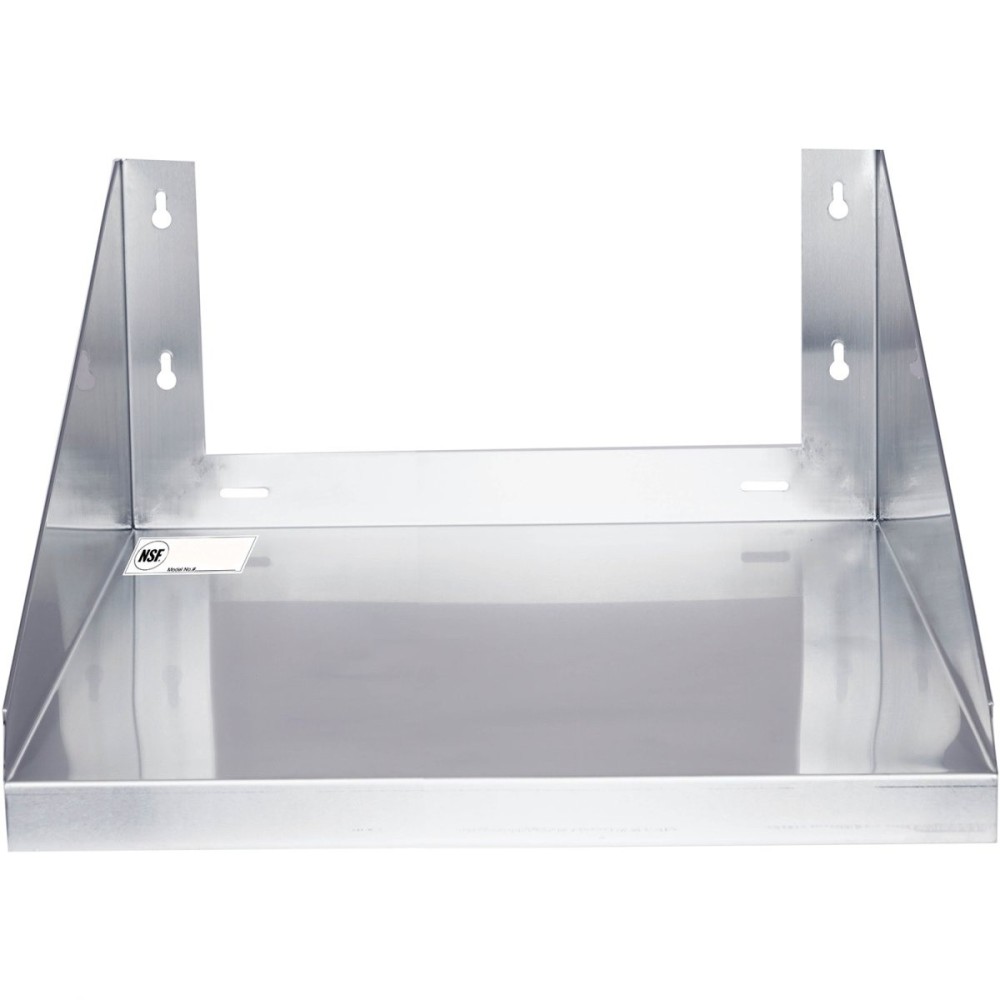 Microwave Shelf Stainless steel 600x600mm | Stalwart DA-MWS2424