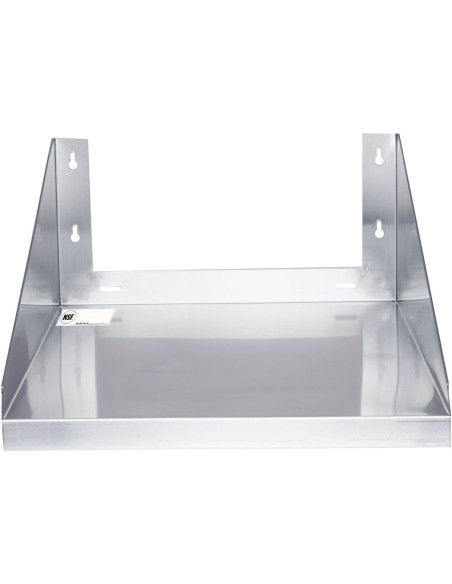 Microwave Shelf Stainless steel 600x600mm | Stalwart DA-MWS2424