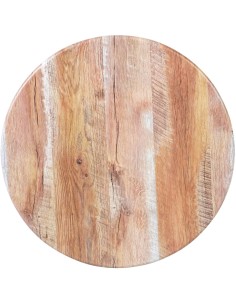 Seamless Round Table Top Barn Wood 30" | Stalwart DA-TT30RBARNWOOD