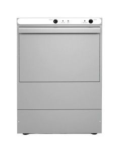 Professional Commercial Glasswasher with 400mm Basket, Rinse, Detergent & Drain Pump - Ideal for Busy Kitchens, Made in Europe