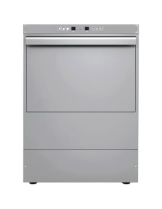 Professional Commercial Digital Dishwasher with 400mm Basket, Rinse, Detergent & Drain Pump - Ideal for Busy Kitchens, Made in E