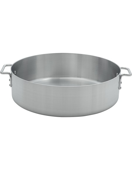 Professional Braising Pot with Lid Aluminium 14 litres | Stalwart DA-ALBRA14