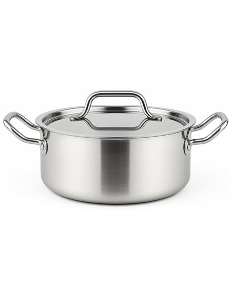 Professional Stainless Steel 1.2L Stew Pot 160mm for Commercial Kitchens