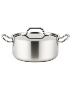 Professional Stainless Steel 1.6L Stew Pot 180mm for Commercial Kitchens