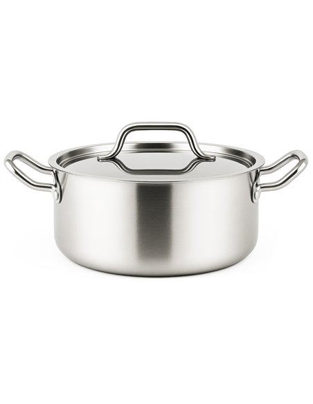Professional Stainless Steel 1.6L Stew Pot 180mm for Commercial Kitchens