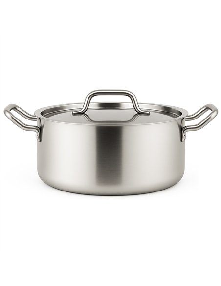 Professional Stainless Steel 3.6L Stew Pot 240mm for Commercial Kitchens