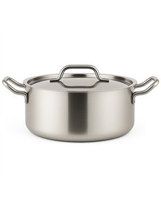 Professional Stainless Steel Stew Pot 4.5L, 260mm - Ideal for Commercial Kitchens