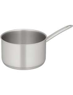 Professional Stainless Steel 12L Saucepan 300 x 180mm for Commercial Kitchens