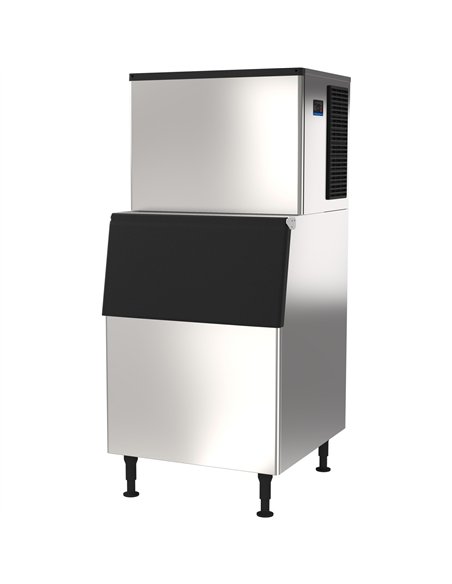 Professional Modular Commercial Cube Ice Maker with 240kgs/24h Capacity and 170kg Storage Bin for High-Demand Kitchens