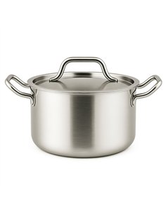 Professional Stainless Steel 1.9L Stew Pot 160mm x 95mm Height for Commercial Kitchens