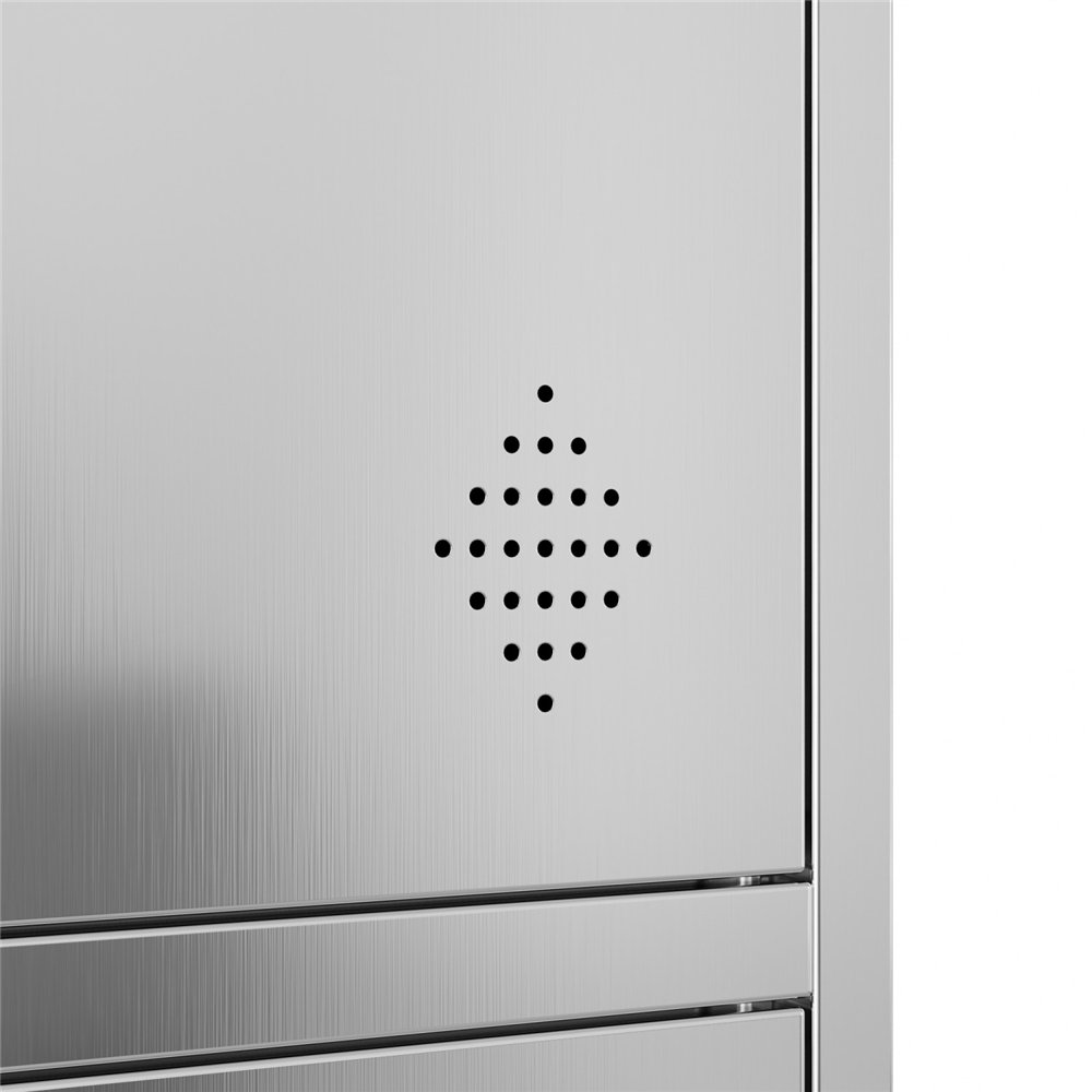 Professional Stainless Steel 4-Door Locker 1800x900x420 mm for Commercial Kitchens