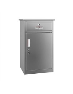 Professional Stainless Steel 1-Door Cabinet 750×400×400 mm for Commercial Kitchens
