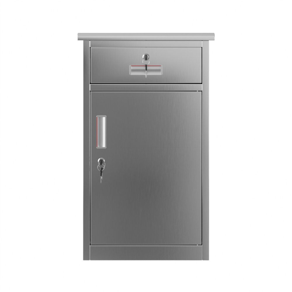 Professional Stainless Steel 1-Door Cabinet 750×400×400 mm for Commercial Kitchens