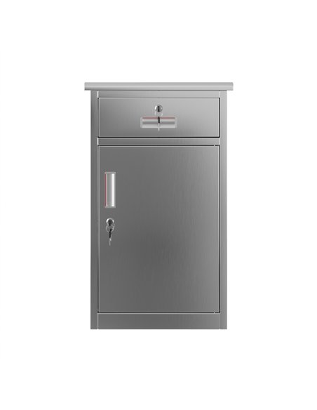Professional Stainless Steel 1-Door Cabinet 750×400×400 mm for Commercial Kitchens