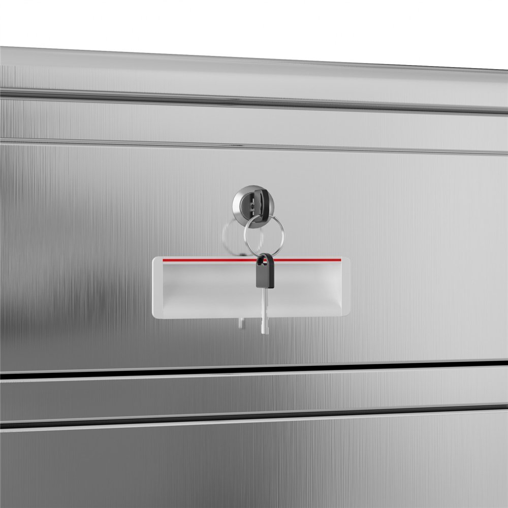 Professional Stainless Steel 1-Door Cabinet 750×400×400 mm for Commercial Kitchens