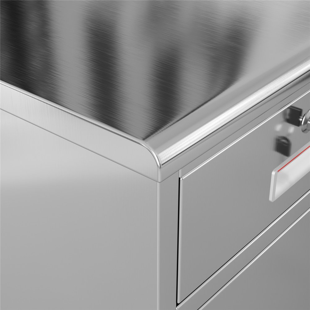 Professional Stainless Steel 1-Door Cabinet 750×400×400 mm for Commercial Kitchens