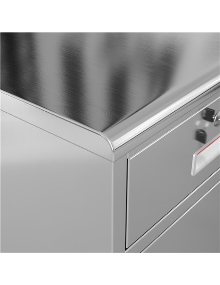 Professional Stainless Steel 1-Door Cabinet 750×400×400 mm for Commercial Kitchens