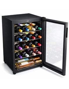 Professional Wine Cooler 58L – 20 Bottle Capacity with Electronic Temperature Control for Commercial Kitchens