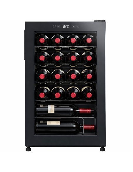 Professional Wine Cooler 58L – 20 Bottle Capacity with Electronic Temperature Control for Commercial Kitchens