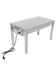 Professional Single Tier Heated Gantry with Heat Bridge 600×335×350mm for Commercial Kitchens 2