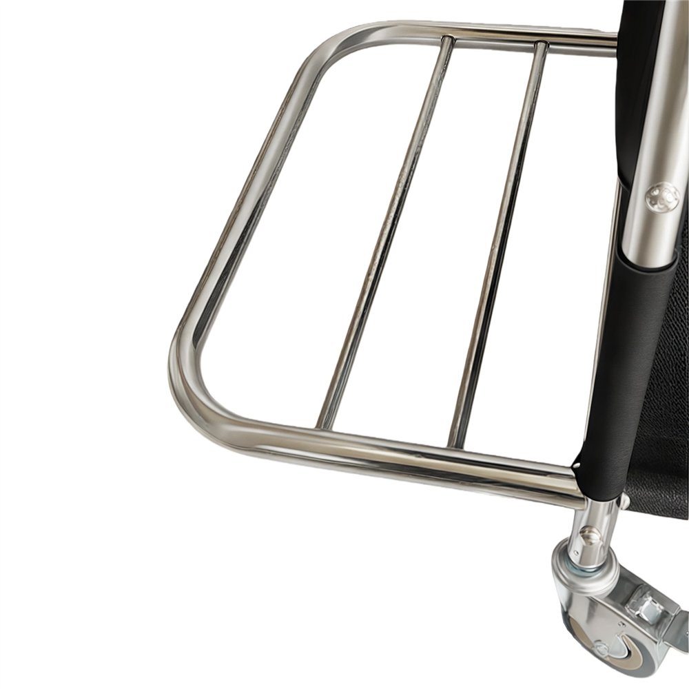 Professional Stainless Steel Laundry Trolley with Shelves – 1110×490×1125mm Silver for Commercial Kitchens