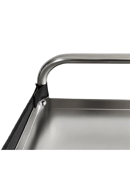 Professional Stainless Steel Laundry Trolley with Shelves – 1110×490×1125mm Silver for Commercial Kitchens