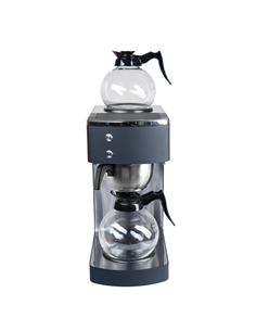 Professional Commercial Coffee Machine with Stainless Steel Funnel & 2 Glass Decanters – 203×383×455mm | Ideal for Catering Busi 2