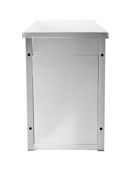 Professional Stainless Steel Wall Cabinet 800x400x800mm for Commercial Kitchens