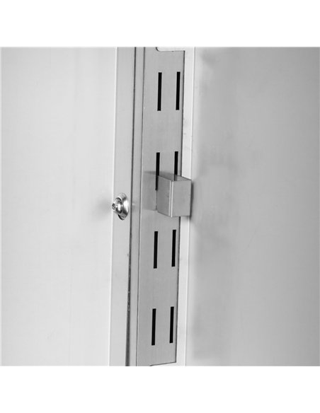 Professional Stainless Steel Wall Cabinet with Sliding Door 1600x400x800mm for Commercial Kitchens