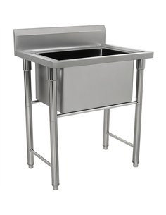 Professional Stainless Steel Pet Grooming Bath Tub with Drainer Set for Catering Businesses 2