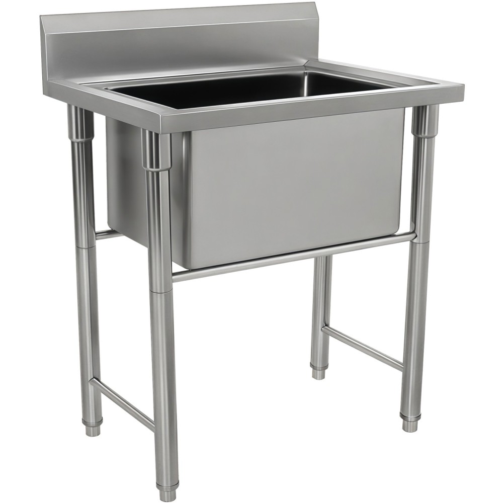 Professional Stainless Steel Pet Grooming Bath Tub with Drainer Set for Catering Businesses
