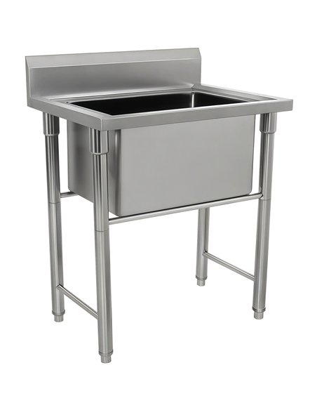 Professional Stainless Steel Pet Grooming Bath Tub with Drainer Set for Catering Businesses