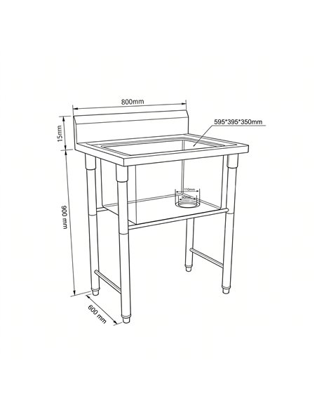 Professional Stainless Steel Pet Grooming Bath Tub with Drainer Set for Catering Businesses