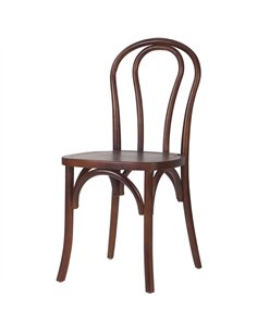 Professional Bentwood Dining Chair in Light Walnut - Ideal for High-Demand Catering Kitchens 2