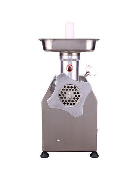 Professional Commercial Electric Meat Grinder/Mincer in Stainless Steel for High-Demand Kitchens - 440×220×460mm Size