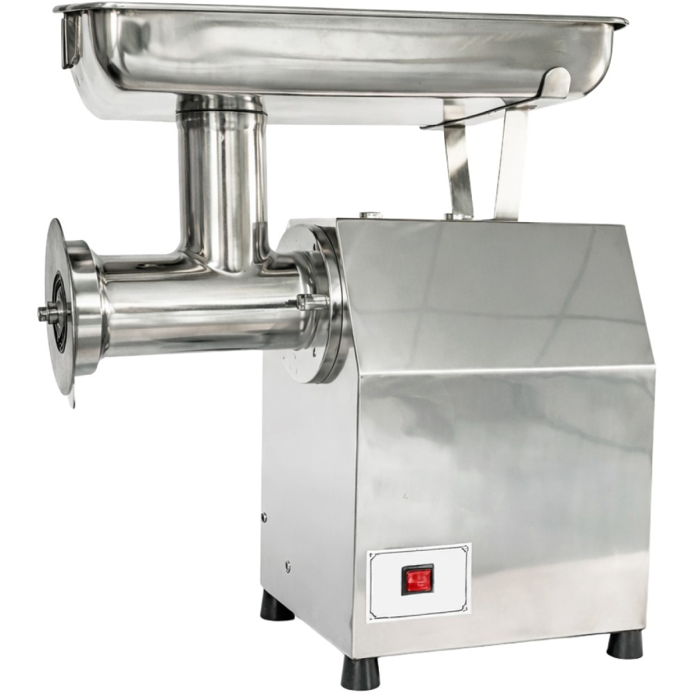 Professional Commercial Electric Meat Grinder in Stainless Steel, Ideal for High-Demand Kitchens - 570×350×570mm Size