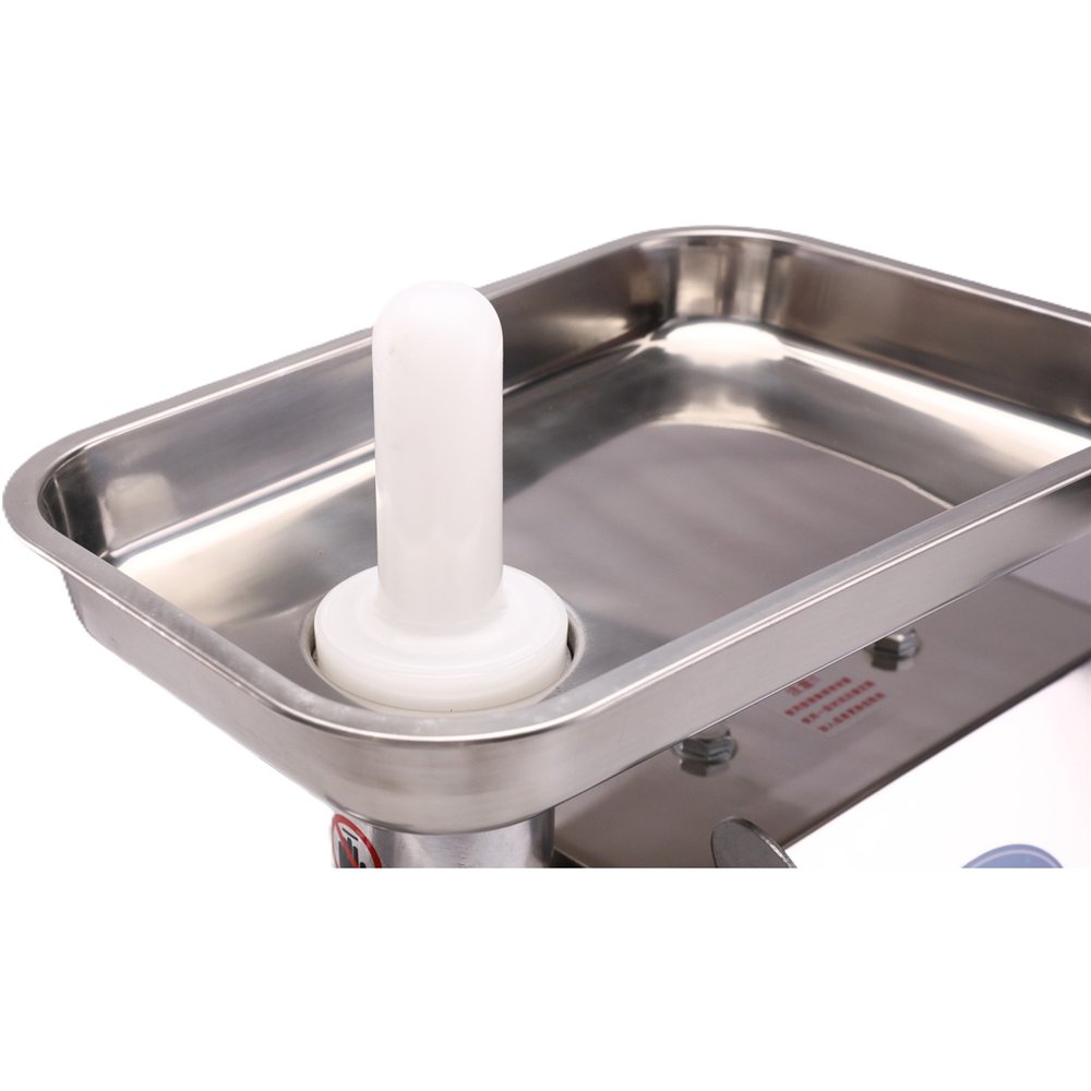 Professional Commercial Electric Meat Grinder in Stainless Steel, Ideal for High-Demand Kitchens - 570×350×570mm Size
