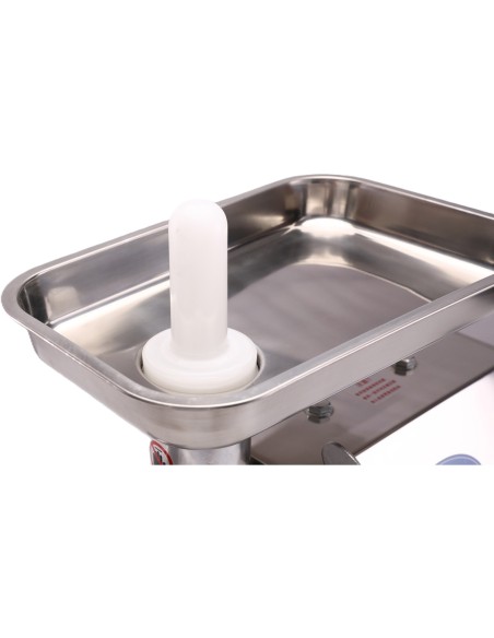 Professional Commercial Electric Meat Grinder in Stainless Steel, Ideal for High-Demand Kitchens - 570×350×570mm Size