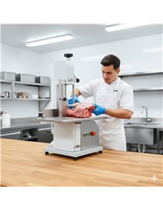 Professional Electric Bone Saw Machine | Meat & Bone Cutter for High-Demand Kitchens | Size: 540×480×880mm 2
