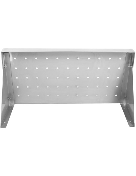 Wall Shelf Perforated 1 tier Stainless steel 1000x350x254mm | Stalwart DA-WSW35100P