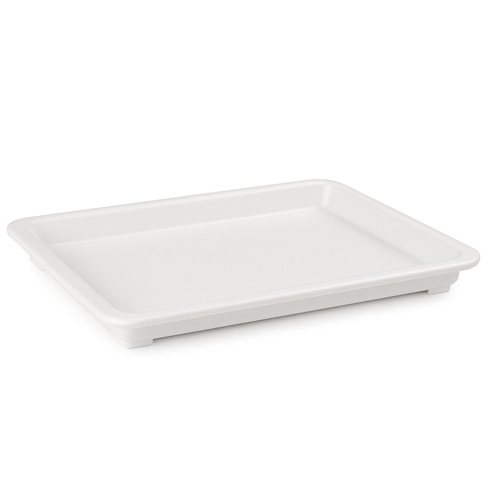 Professional Pizza Dough Storage Container, 453x325x42mm Polypropylene Box for High-Demand Kitchens